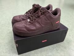 supreme Nike Air Force 1 ダークブラウン 26.5cmのサムネイル