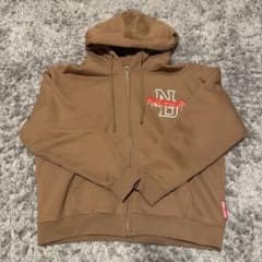 【店舗購入正規品】NastyDog ナスティードッグ ジップパーカー M 茶のサムネイル