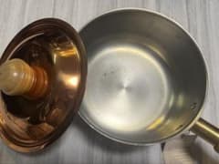 三和軽金属工業 銅片手鍋 18.1cm - メルカリ