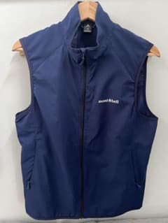 mont-bell ベスト　ネイビー