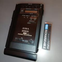 ジャンク品】AIWA HS-J55 ステレオラジオカセットレコーダー 本体