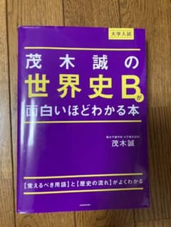 茂木誠の世界史B面白いほどわかる本のサムネイル
