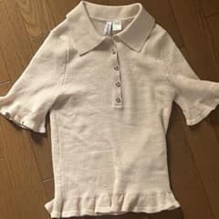 サマーニット 薄ピンク レディース H&M Sサイズのサムネイル