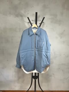【美品】MARNI ウールソリッドパデットシャツブルゾン　44のサムネイル
