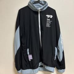 【Eve 花嵐】 ジップアップ ナイロンジャケット 黒 Mサイズ Eve 花嵐】 ジップアップ ナイロンジャケット 黒 Mサイズ | Mercari