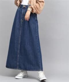 mon♡様専用 泉里香さん着用  Lee×ViS  デニムマキシスカートのサムネイル