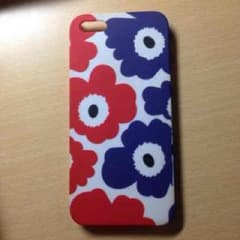 マリメッコ柄 iPhone5/5sケース 専用ですのサムネイル