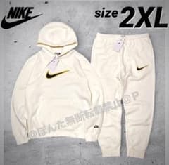 ナイキ スウェット 上下セット 裏起毛 パーカー パンツ 新品2XLオフ