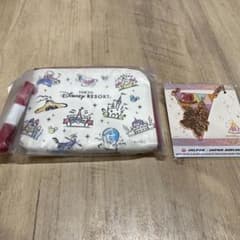 ディズニー　JALパックオリジナル　バックチャーム　コインケース付パスケースのサムネイル