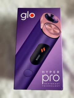 【新品】glo HYPER PRO 紫 HEATBOOST（箱無）のサムネイル