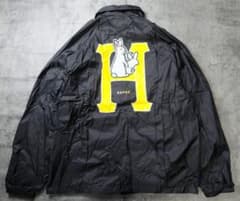 FR2 HUF コーチジャケット ブラック イエロー - メルカリ
