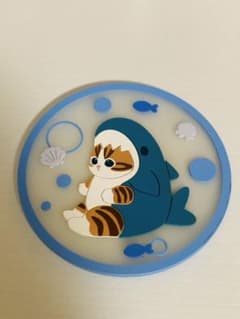 モフサンド　クリアラバーコースター2 サメにゃん　フラットガシャポン