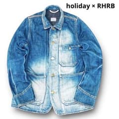 レア】holiday ホリディRHRB コラボ 裏ブランケットカバーオール 