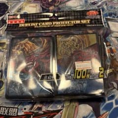 遊戯王　スリーブ　3個セット　新品未開封 遊戯王 新品未開封 スリーブ 100枚 三幻神 - メルカリ