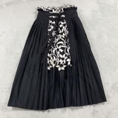 sacai サカイ フラワーレース プリーツ ラップスカート 2 - メルカリ
