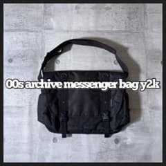 00s messenger bag gimmick y2k tech style - メルカリ