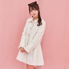 最終値下げ】SecretHoney 袖レースアップビジューボタンコート - メルカリ