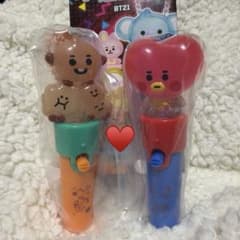 BT21 Light Stick Charm 2 TATA & SHOOKY