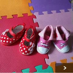 ゆりmama様専用 ベビー靴２足セットのサムネイル