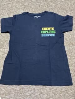 UNIQLO UT Minecraft マインクラフト Tシャツ 140のサムネイル