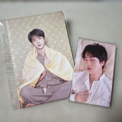 BTS JIN 公式トレーディングカード 2枚セットのサムネイル