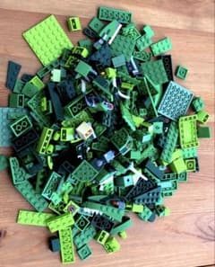 【正規品】LEGO レゴ グリーン系パーツ 大量セット 約400g 恐竜 車のサムネイル