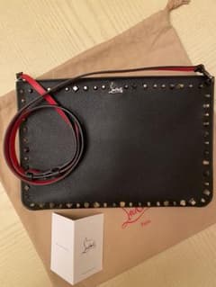 ☆新品・未使用☆クリスチャンルブタンショルダー/クラッチ2WAYバッグのサムネイル