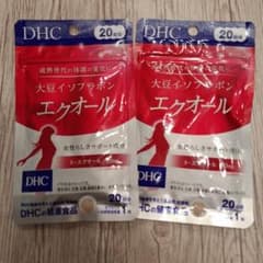 DHC 大豆イソフラボン エクオール 20日分 2袋のサムネイル