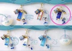 東京ディズニーシー 10周年 カプセルトイ キーチェーンのサムネイル