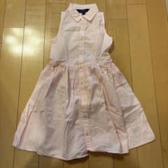 POLO RALPH LAUREN ノースリーブワンピース ピンク 6のサムネイル