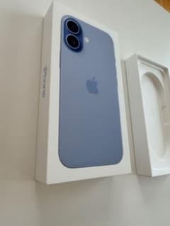 빈 상자 iPhone17 미스트 블루 상자 전용
