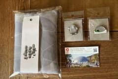大阪関西万博　電力館　可能性のタマゴたち　エコバッグ　ピンバッジ　２個　カードのサムネイル