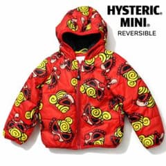 ヒステリックミニ】リバーシブル中綿ジャケット 100 総柄 - メルカリ