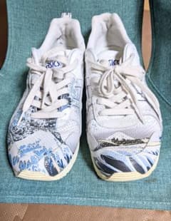希少モデル 限定 ASICS GT-II スニーカー 富嶽三十六景 葛飾北斎 