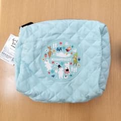 MOOMIN VALLEY キルティングポーチ ライトブルーのサムネイル