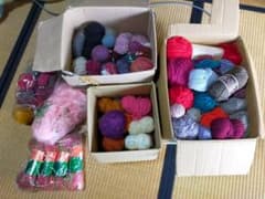毛糸　まとめ　大量のサムネイル