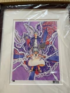金色のガッシュ ゼオン＆デュフォー 複製原画 - メルカリ