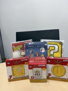 一番くじ スーパーマリオ グラス・小皿・ジッパーバッグ 6点セットのサムネイル
