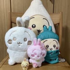 【タグ付き】ちいかわ うさぎ ぬいぐるみ 5点セットのサムネイル