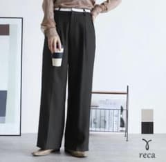reca 허리 디자인 슬랙스 바지