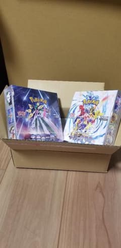ポケモンカード　レイジングサーフ1box　未来の一閃1boxシュリンク付きのサムネイル