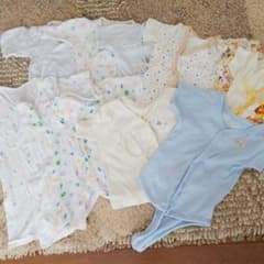新生児肌着まとめ10枚のサムネイル