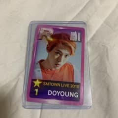 smtown live 2018 doyoung 入場トレカのサムネイル