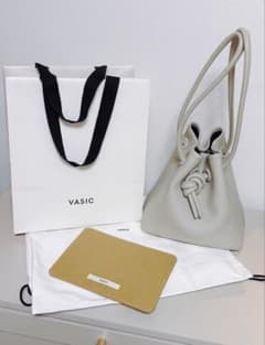 未使用VASICヴァジックBONDMINIハンドバッグ専用ライナー付きグレージュ 未使用VASICヴァジックBONDMINIハンドバッグ専用ライナー付き
