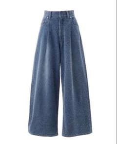 cynge ファンシーデニム　00サイズ　シーニュ シーニュ cygne ファンシーデニムパンツ Ruy 0 - メルカリ