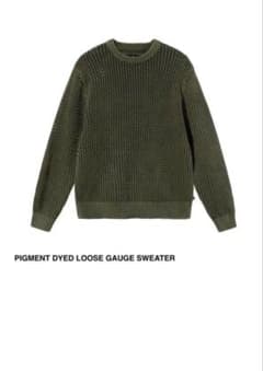 Stussy PIGMENT DYED LOOSE GAUGE SWEATERのサムネイル