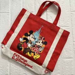 ディズニー】東京ディズニーランド25周年復刻トートバッグ ミッキー