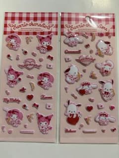 【新作】ぷっくりシール 海外正規品 マイメロディ　ポチャッコ　２枚セットのサムネイル