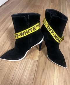 OFF-WHITE ブーティ ブラック 36のサムネイル