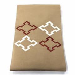 専用帯8384 ●銀座 志ま亀 高級 正絹 名古屋仕立て 名古屋帯 専用帯6848 ○銀座 志ま亀 高級 正絹 落款 名古屋仕立て 名古屋帯